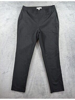 Chaus New York Women's Black Dress Pants Side Zip Career Trousers Size 4